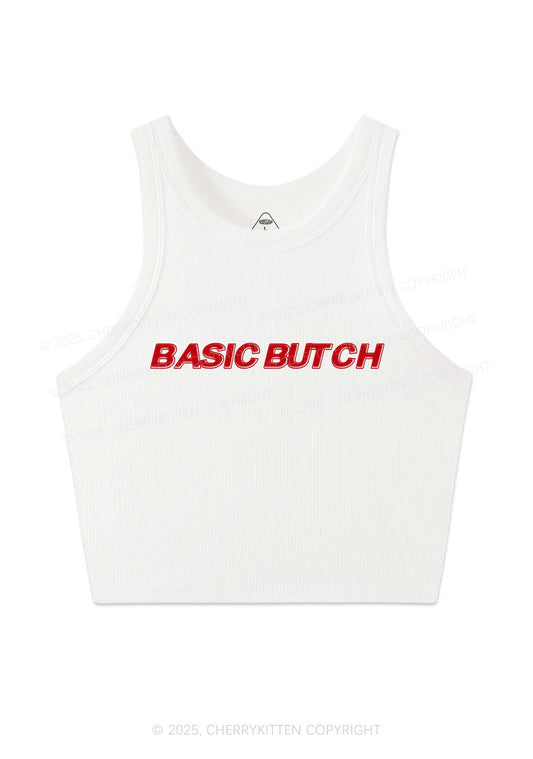 Basic Butch Y2K Crop Tank Top Cherrykitten