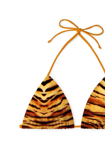 Wild Tiger Texture Y2K Print Bikini Set Cherrykitten