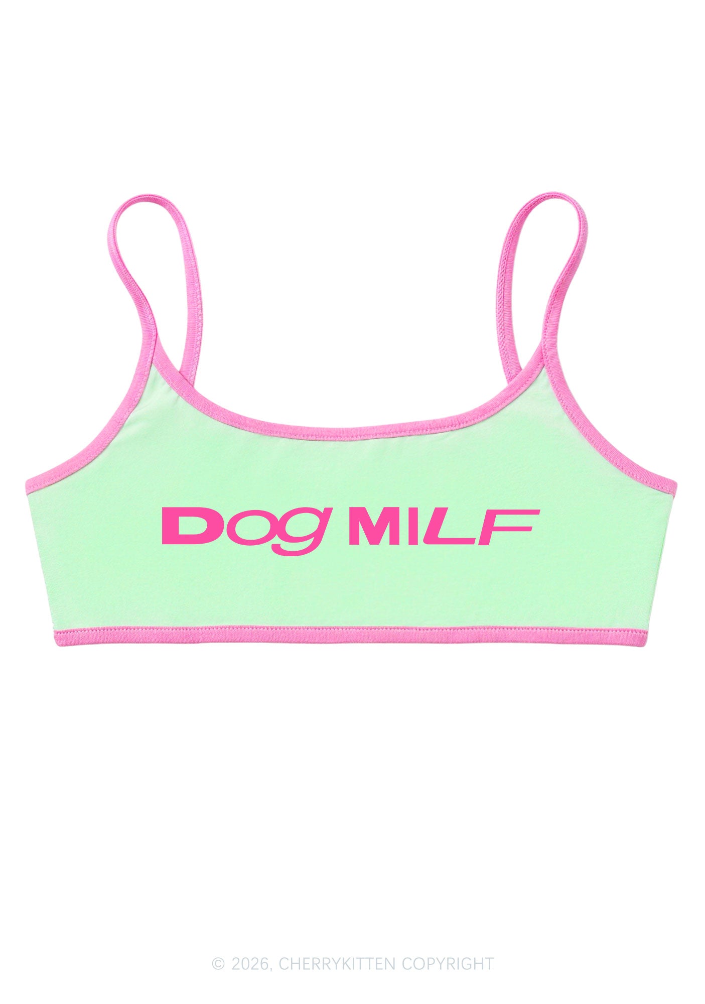 Dog Mxxf Y2K Super Crop Cami Cherrykitten