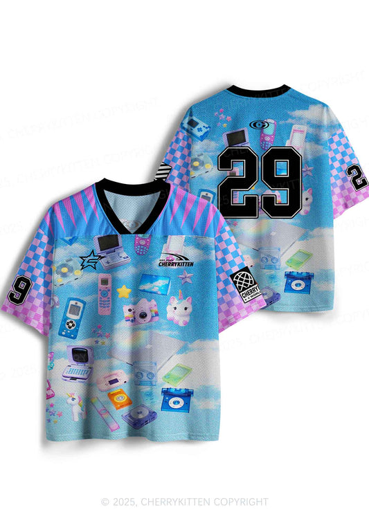 Custom Punk Digital Y2K Sport Jersey Shirts Cherrykitten