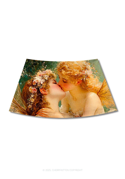 Fairy Kiss Y2K Print Mini Skirt Cherrykitten