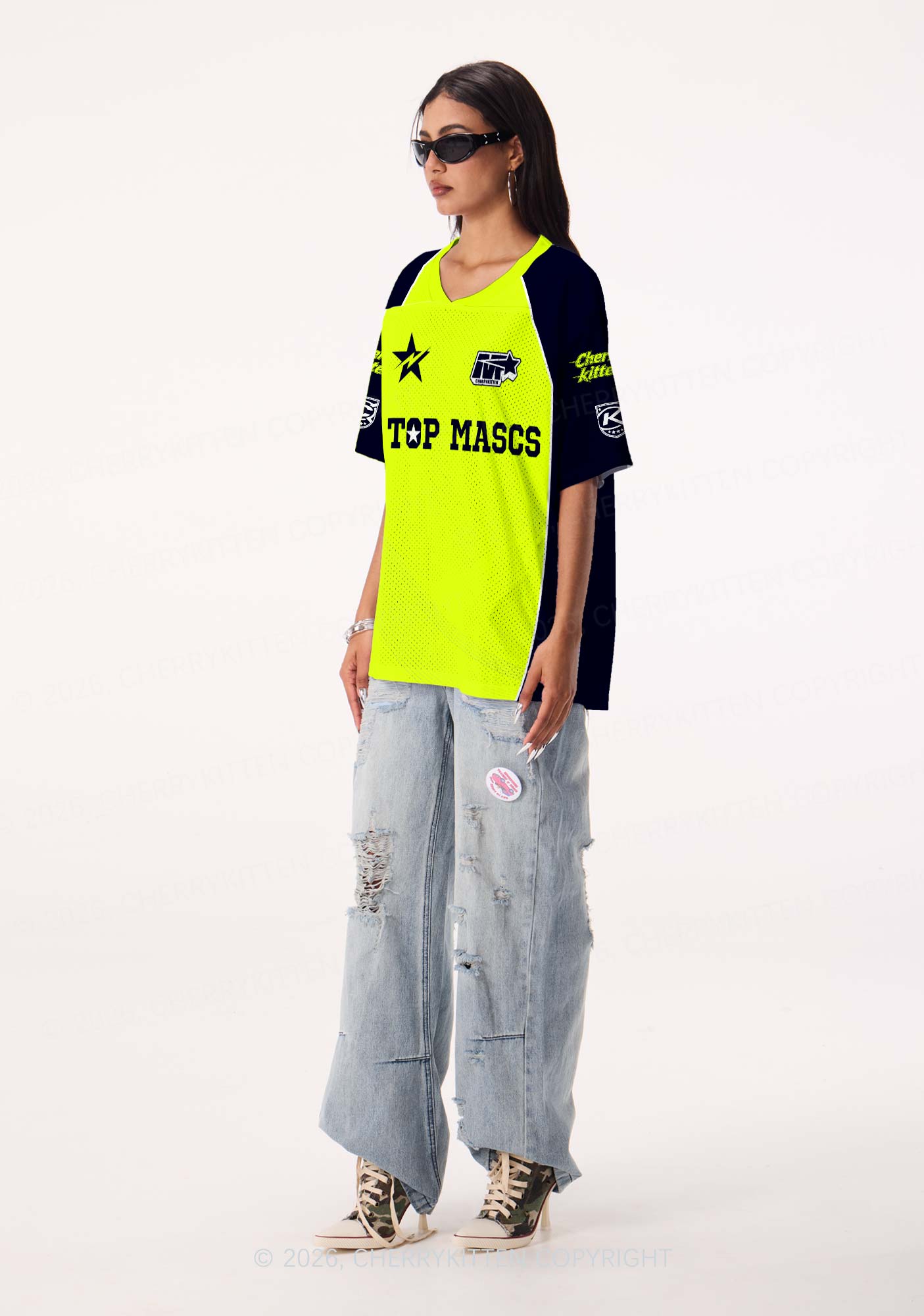 I Top Mascs Pride Y2K Sport Jersey Shirts Cherrykitten