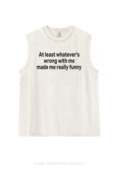 Made Me Really Funny Y2K Washed Tank Cherrykitten
