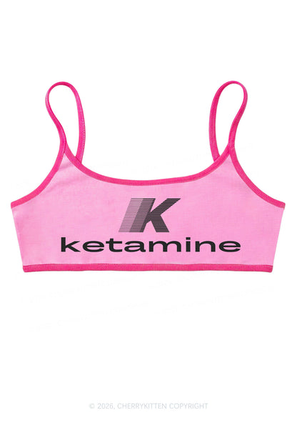 Big K Ketamxxe Y2K Super Crop Cami Cherrykitten
