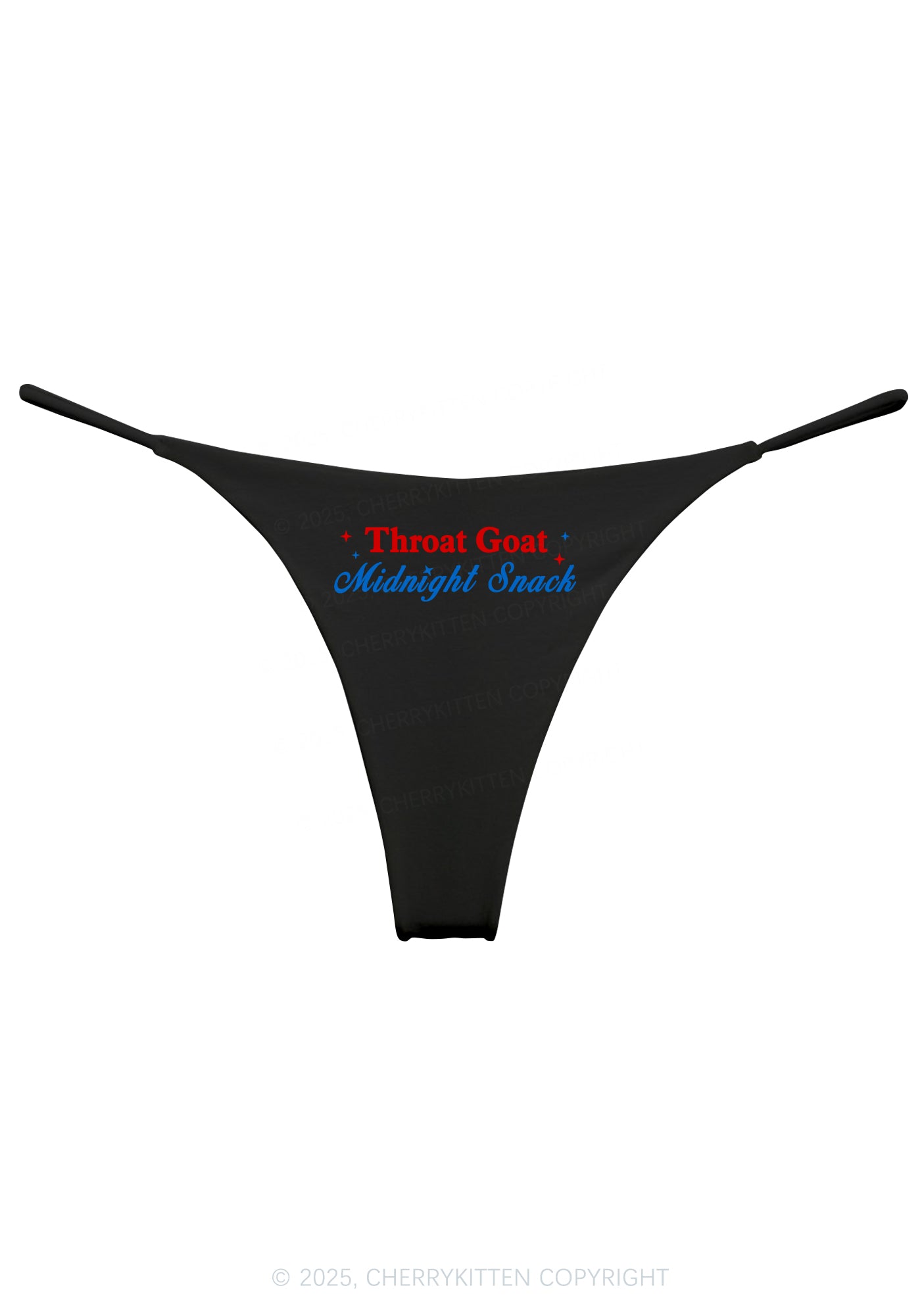 Throat Goat Midnight Snack Y2K Bikini String Thong Cherrykitten