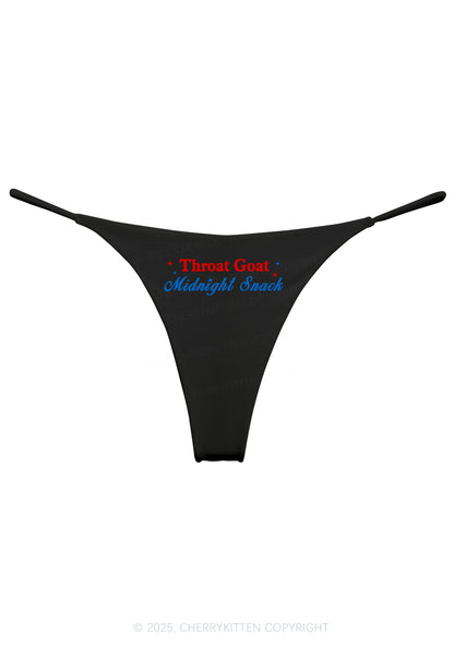 Throat Goat Midnight Snack Y2K Bikini String Thong Cherrykitten