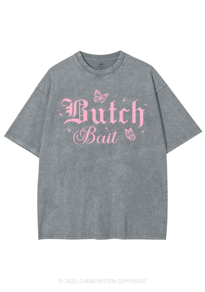 Butch Bait Pride Y2K Shirts Washed Tee Cherrykitten