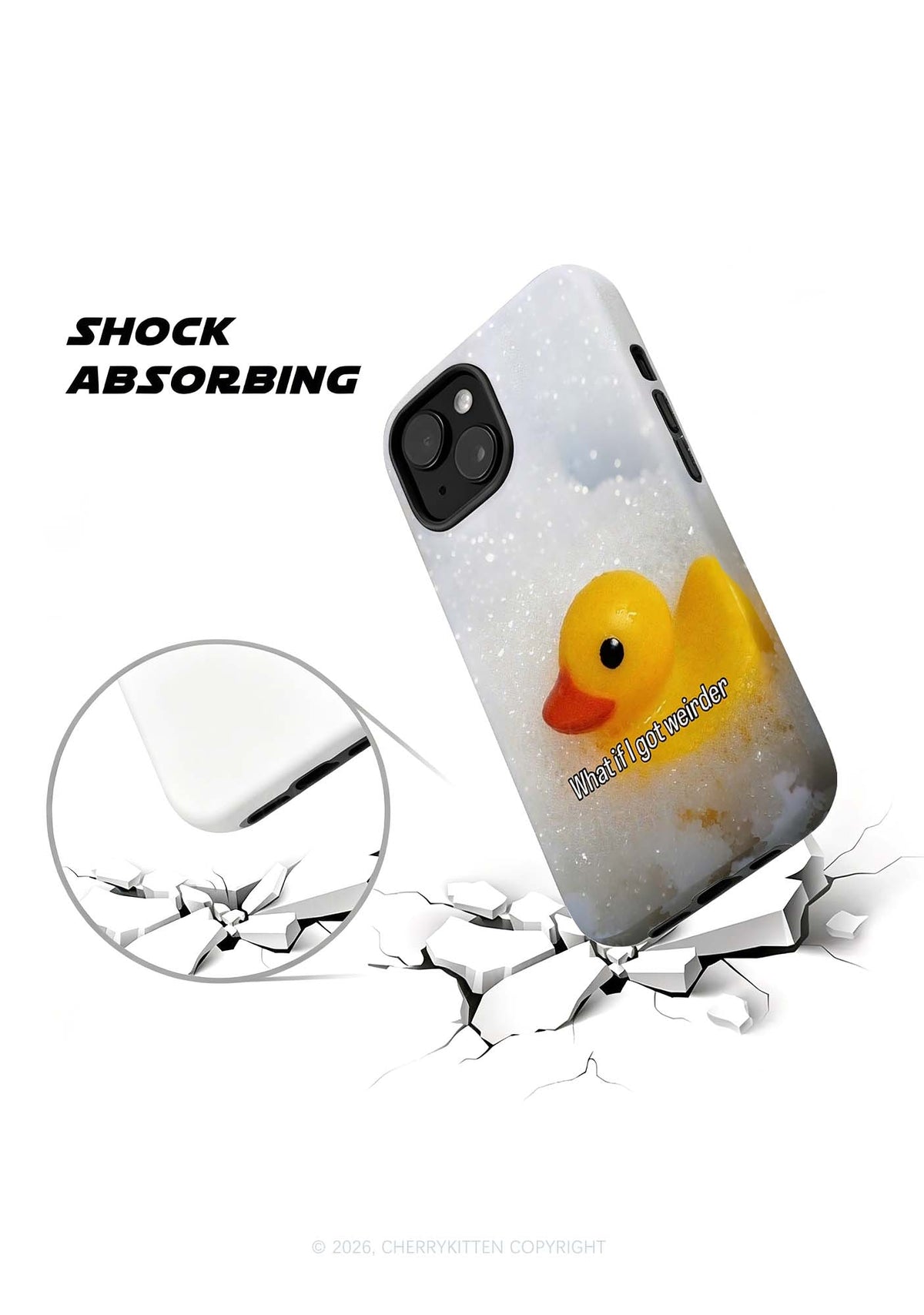 What If I Got Weirder Y2K Phone Case Cherrykitten