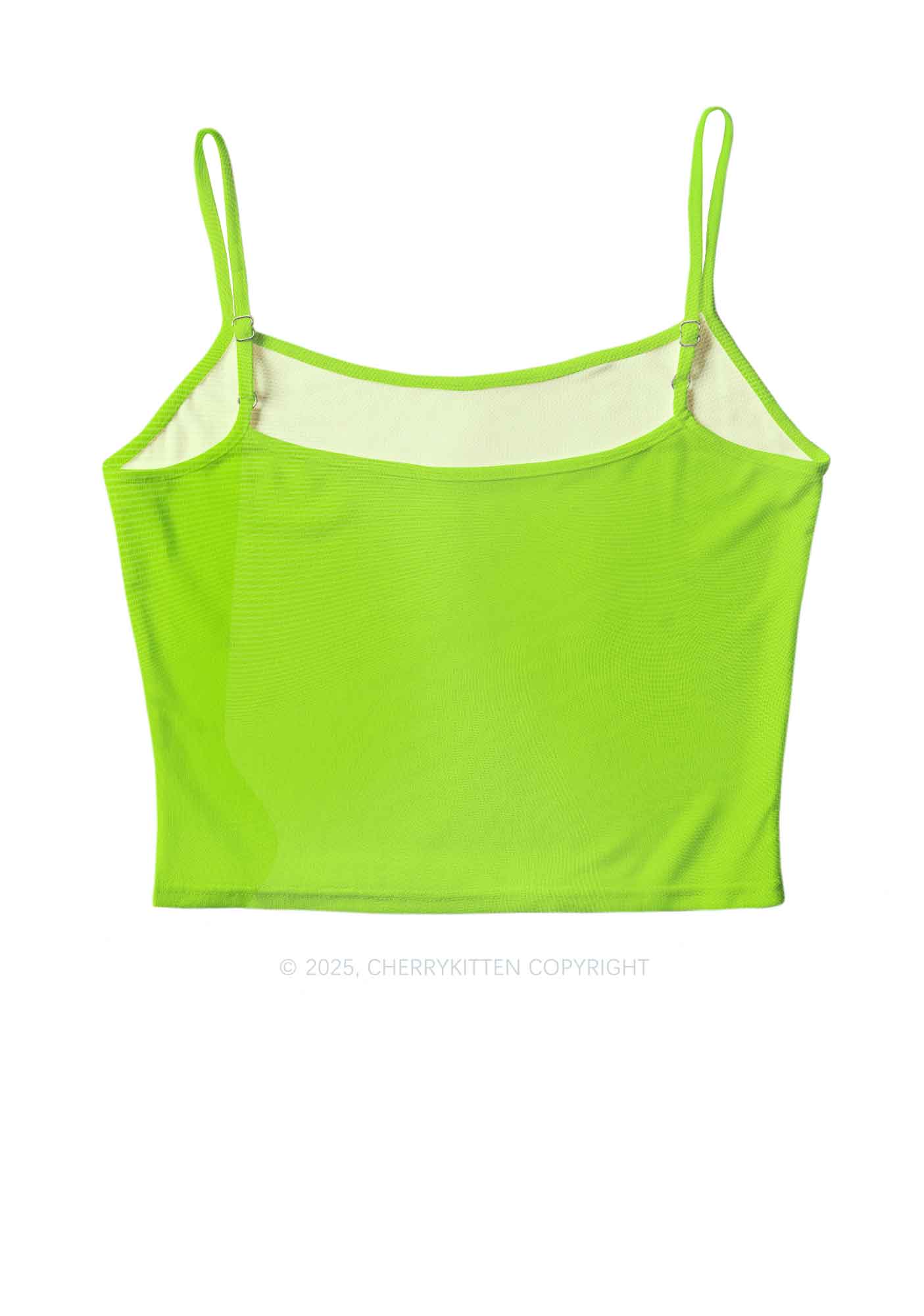 Brat Summer Y2K Mesh Cami Tank Cherrykitten