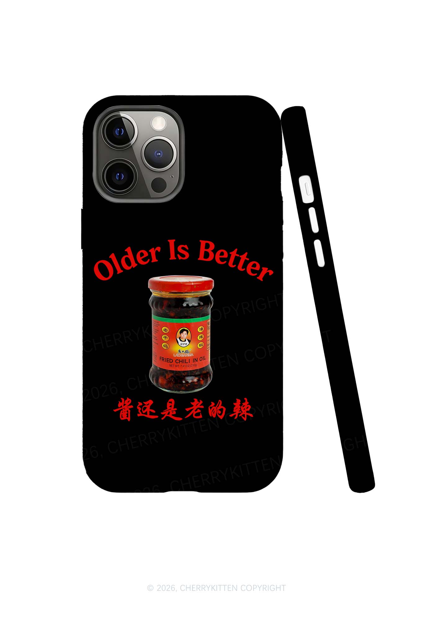 Older Is Better Y2K Phone Case Cherrykitten