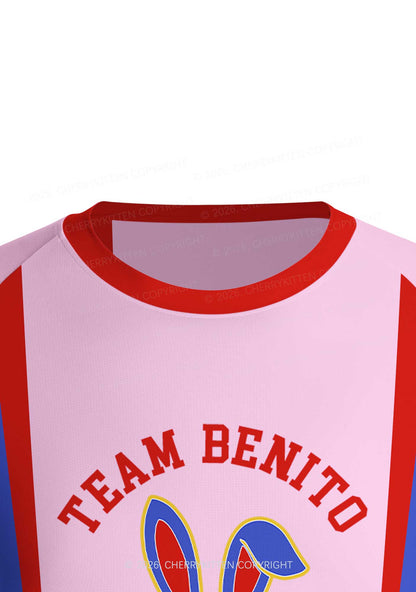 Pink Football Bunny Y2K Football Jersey Shirts Cherrykitten
