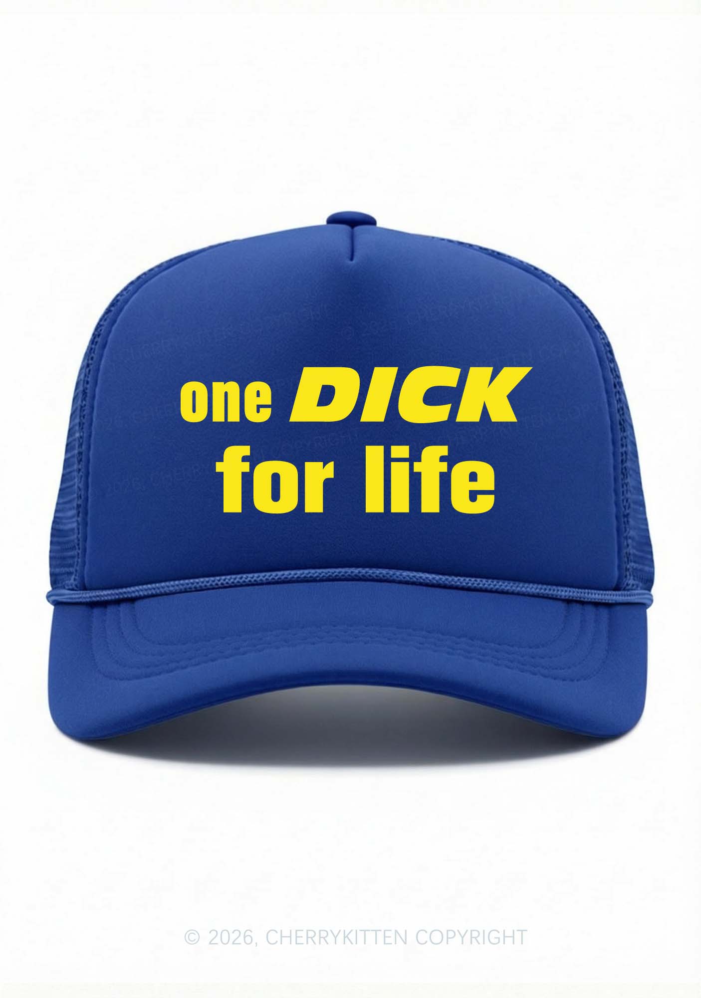 One Dxxk For Life Y2K Trucker Hat Cherrykitten