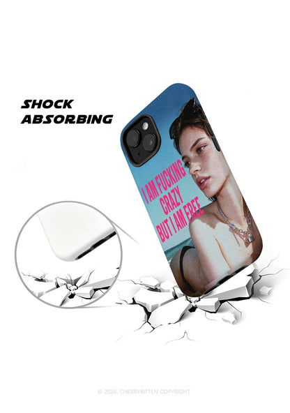 Im Fxxking Crazy Y2K Phone Case Cherrykitten