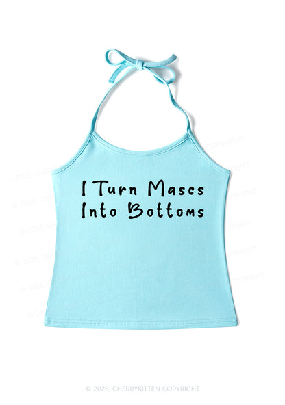 Turn Mascs Into Bottoms Pride Y2K Halter Neck Cami Cherrykitten