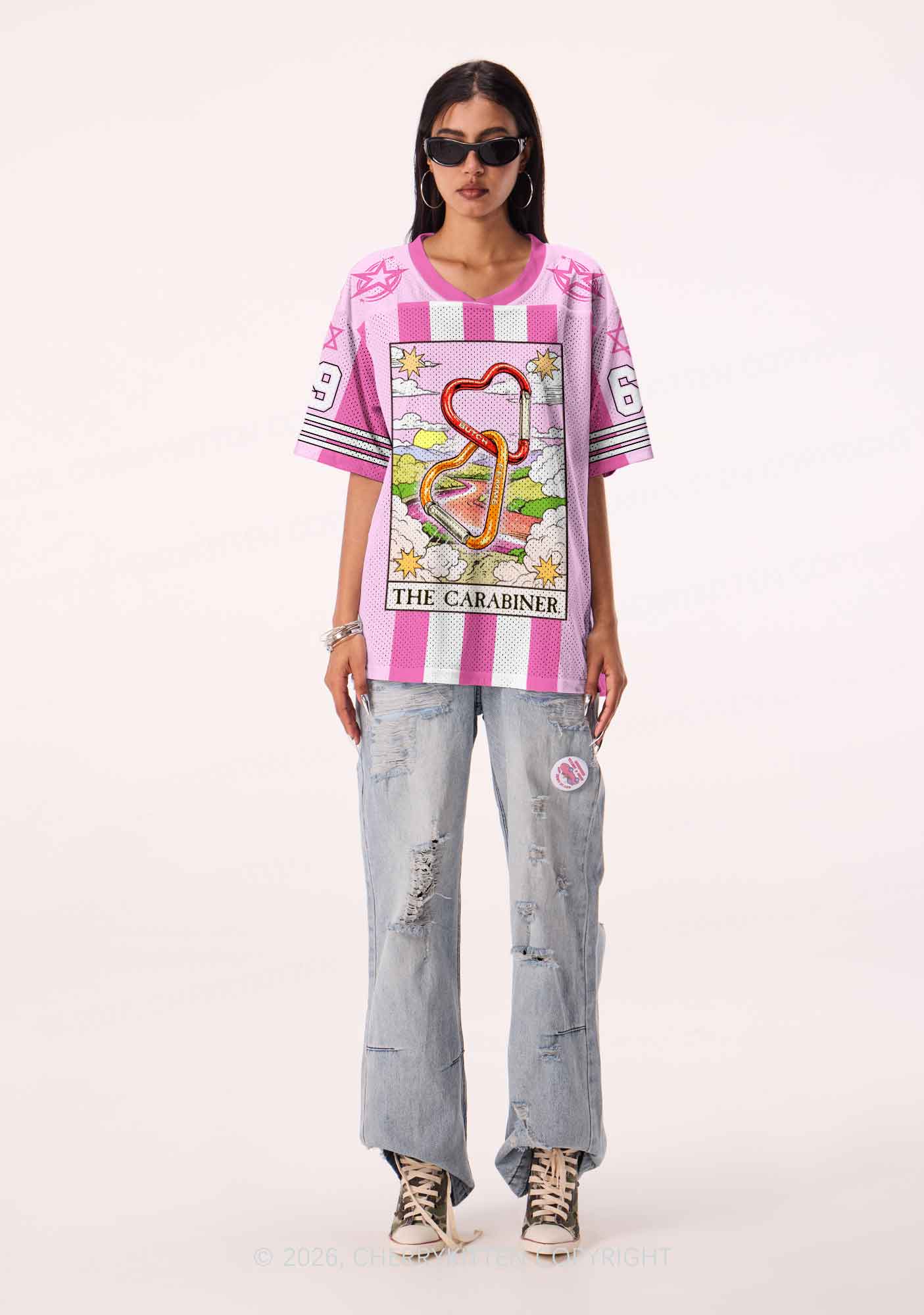 The Carabiner Pride Y2K Sport Jersey Shirts Cherrykitten