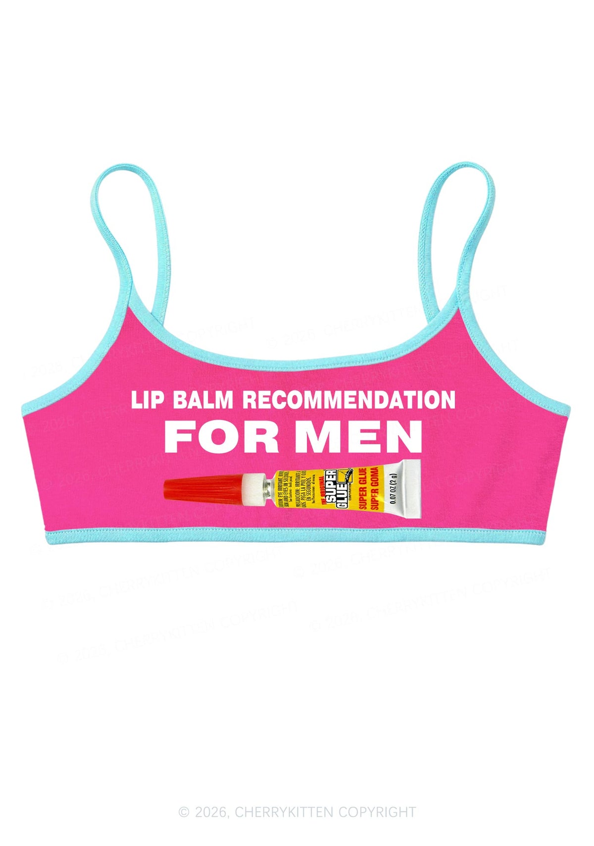 Lip Balm Recommendation For Men Y2K Super Crop Cami Cherrykitten