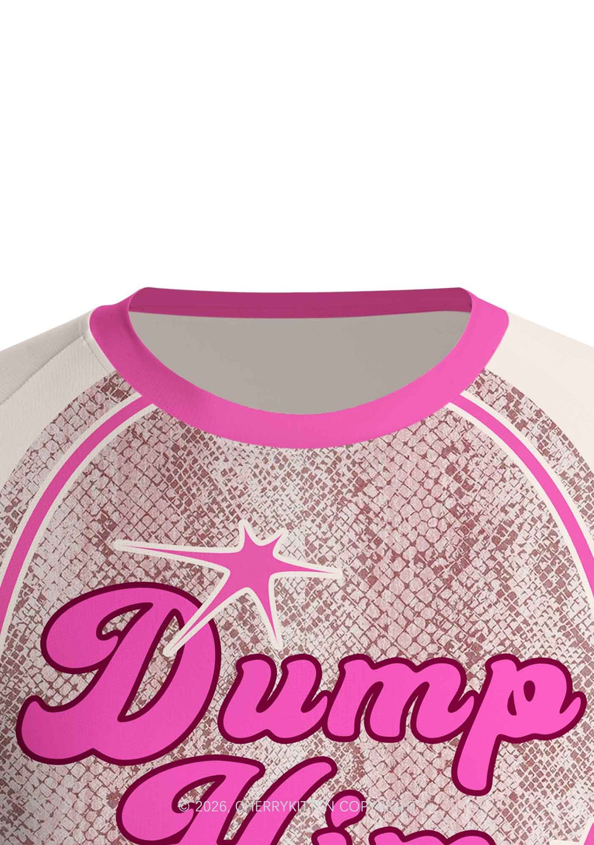 Dump Him Y2K Football Jersey Shirts Cherrykitten