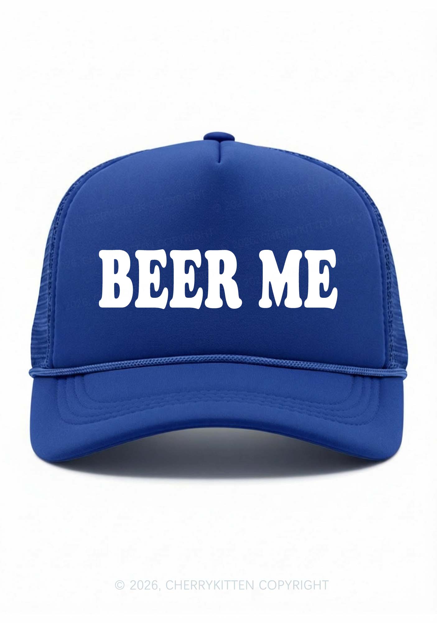 Beer Me Y2K Trucker Hat Cherrykitten