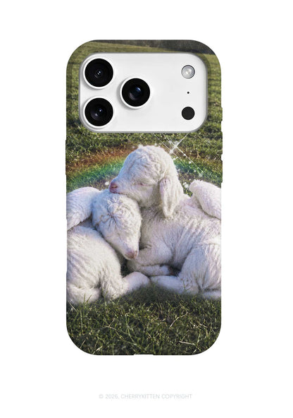 Angel Wings Baby Lambs Y2K Phone Case Cherrykitten