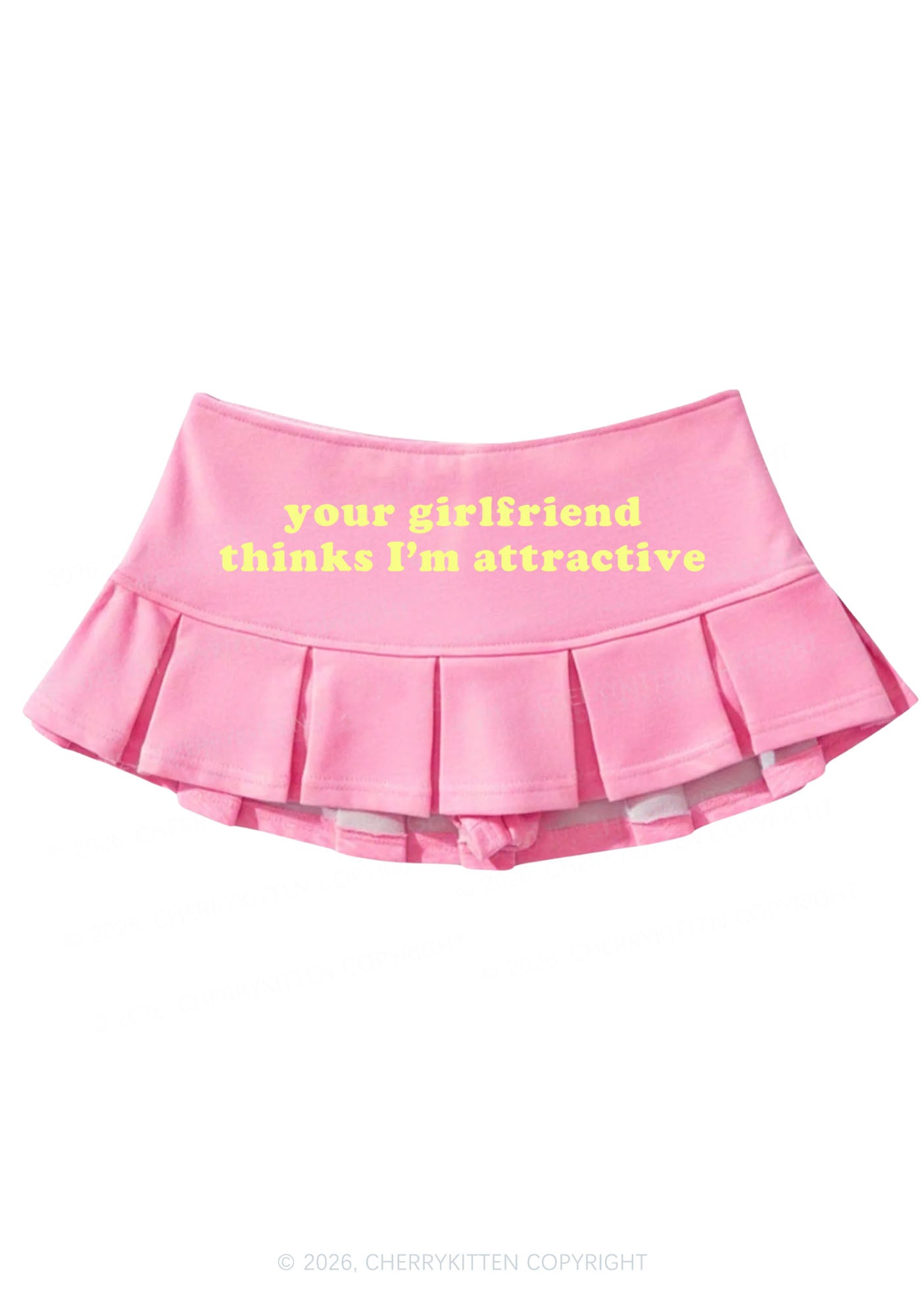 Im Attractive Pride Y2K Mini Pleated Skirts Cherrykitten