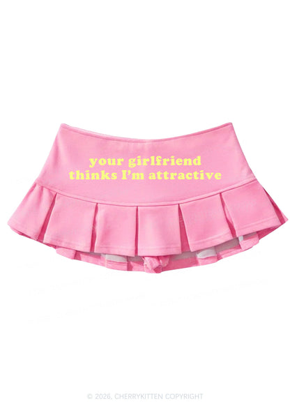 Im Attractive Pride Y2K Mini Pleated Skirts Cherrykitten