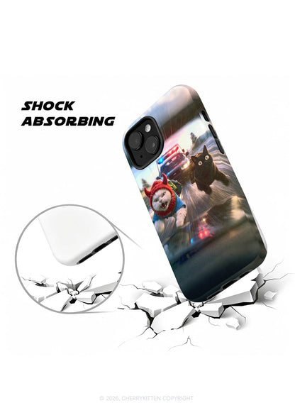 Halloween Chase Cat Y2K Phone Case Cherrykitten