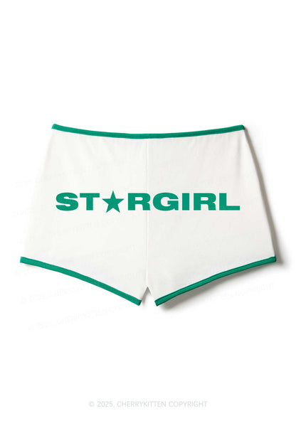 Red Stargirl Y2K Booty Shorts Cherrykitten