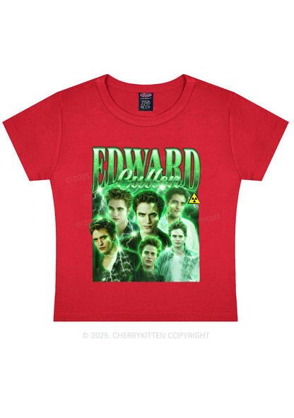 EC Green Lightning Y2K Baby Tee Cherrykitten