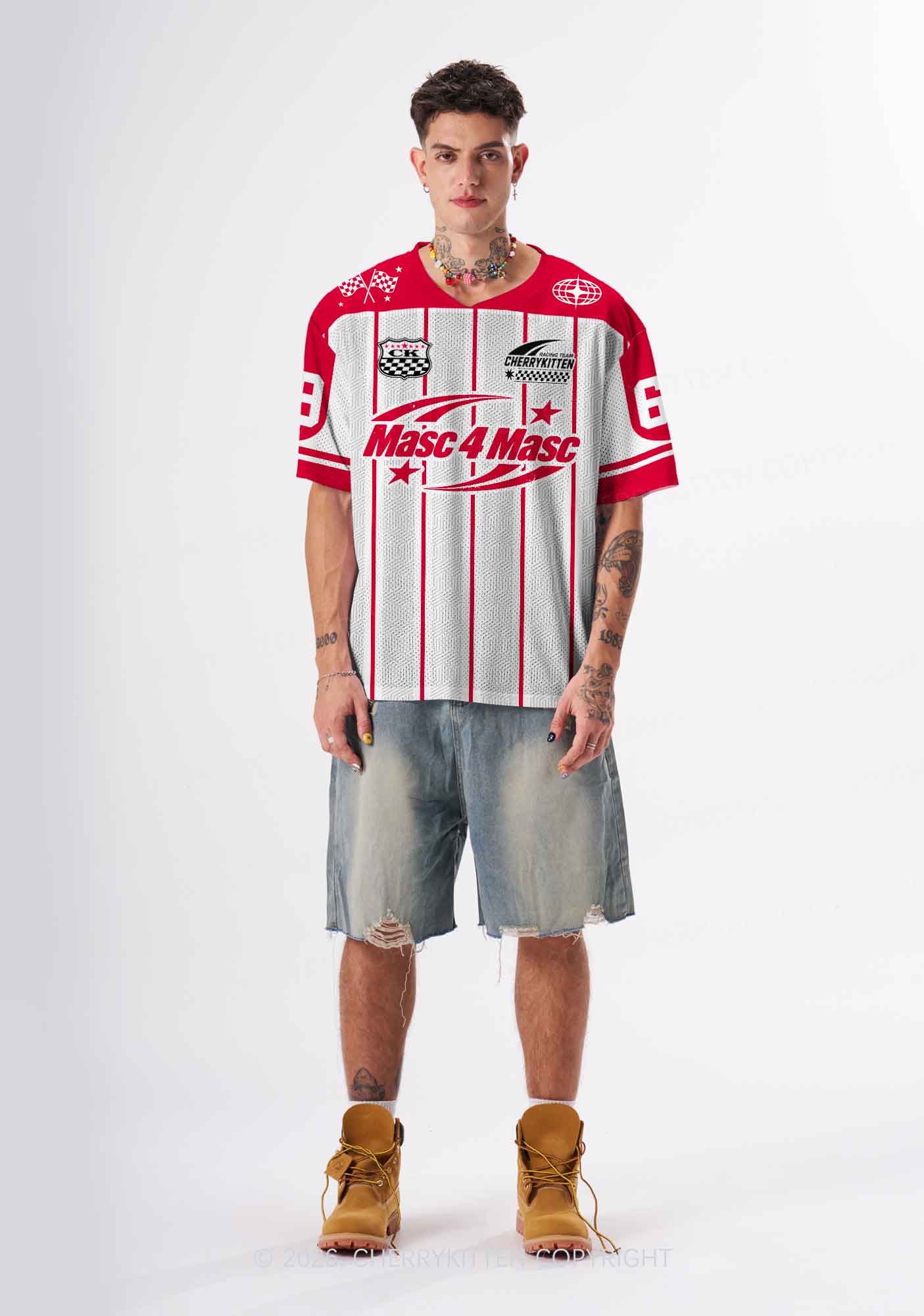 Masc For Masc Pride Y2K Sport Jersey Shirts Cherrykitten