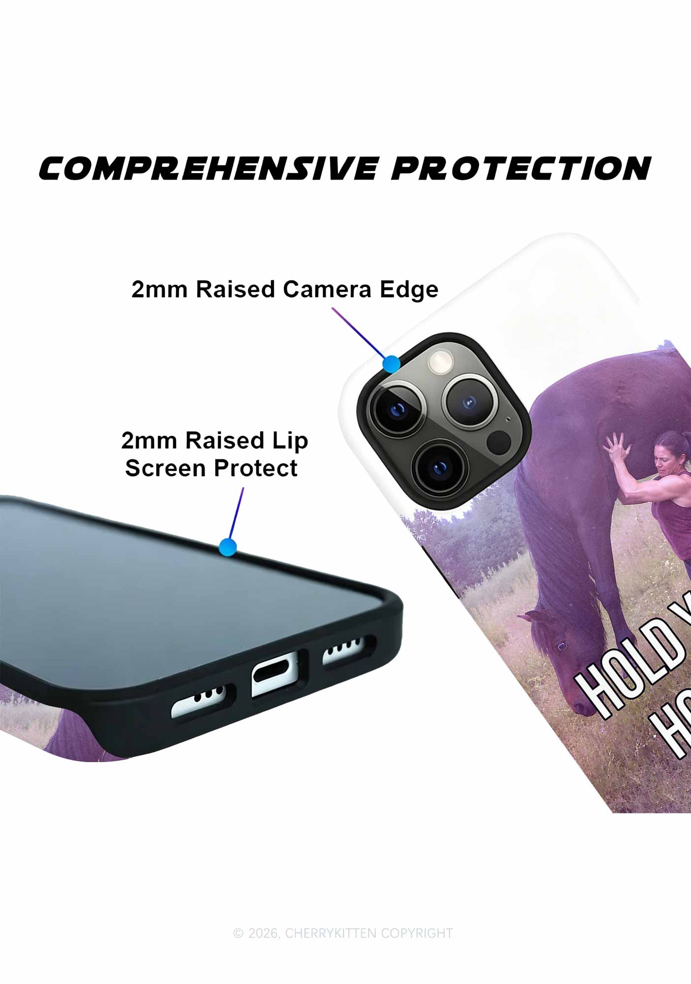 Hold Your Horses Y2K Phone Case Cherrykitten