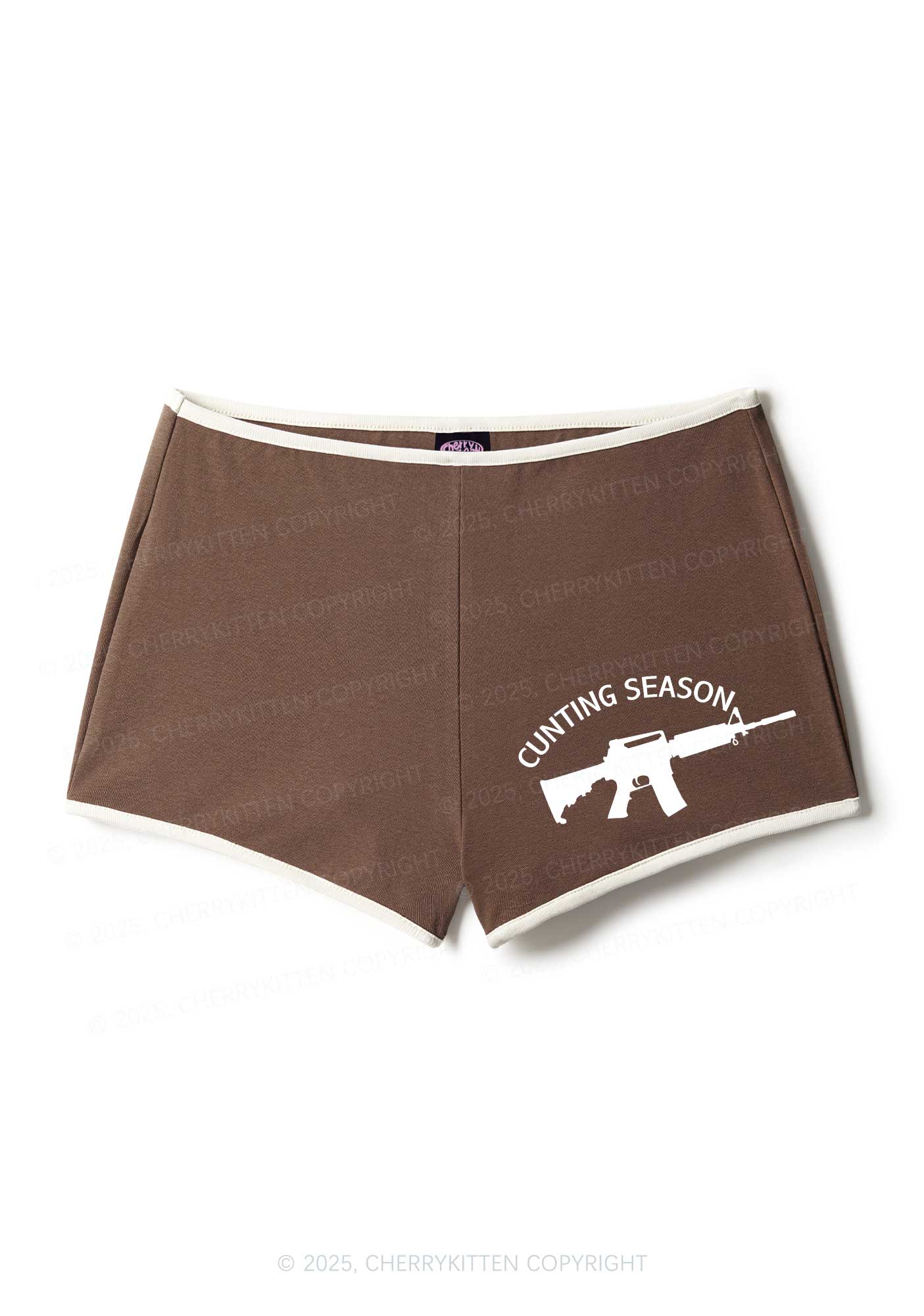 Cunting Season Y2K Booty Shorts Cherrykitten
