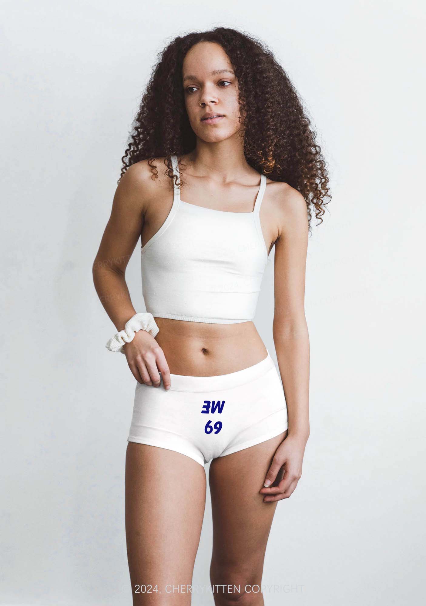 Classic Me Y2K Mid Rise Waist Boyshort Cherrykitten