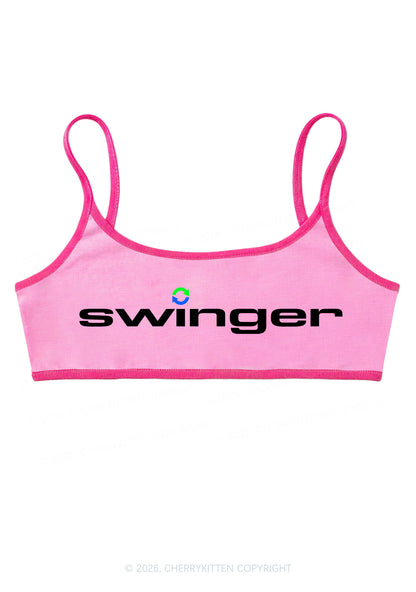 Swinger Y2K Super Crop Cami Cherrykitten