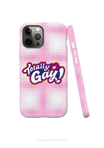 Totally Gay Pride Y2K Phone Case Cherrykitten