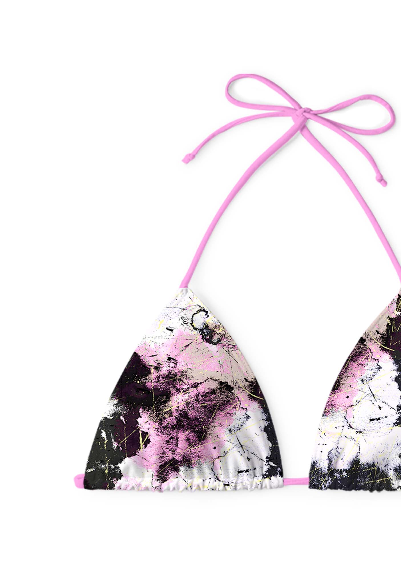 Ink Graffiti Y2K Print Bikini Set Cherrykitten