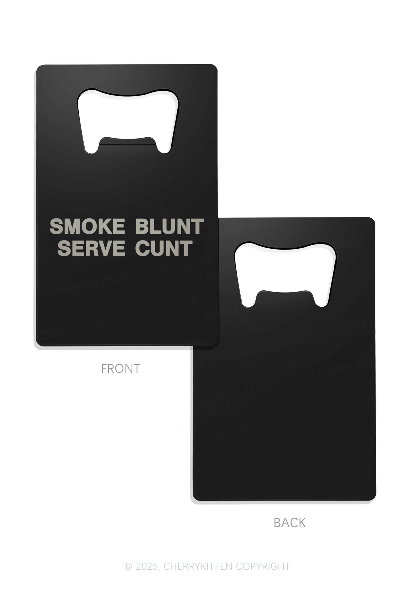 Smoke Blunt Y2K Credit Card Bottle Openers Cherrykitten