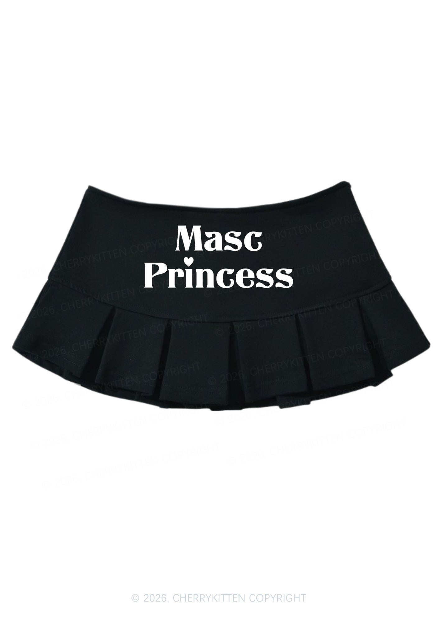 Masc Princess Pride Y2K Mini Pleated Skirts Cherrykitten