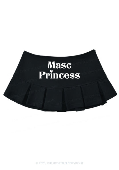 Masc Princess Pride Y2K Mini Pleated Skirts Cherrykitten