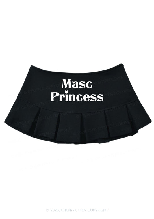 Masc Princess Pride Y2K Mini Pleated Skirts Cherrykitten