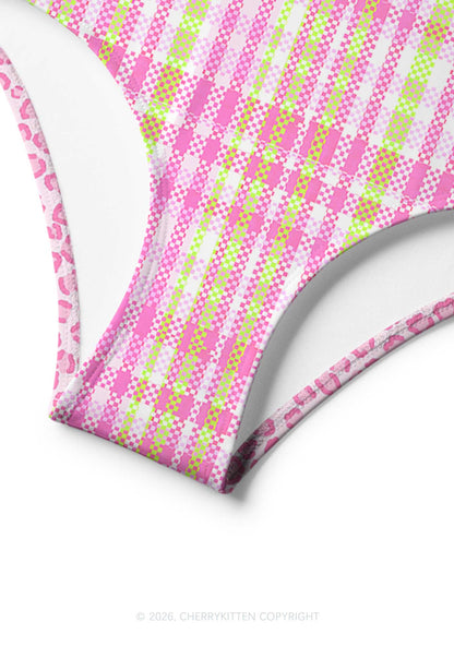 Lovergirl Femme Pride Y2K Print Bikini Set Cherrykitten