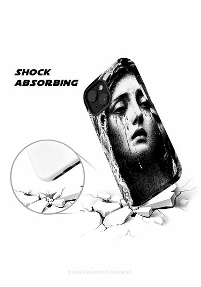 Halloween Weeping Veiled Woman Y2K Phone Case Cherrykitten