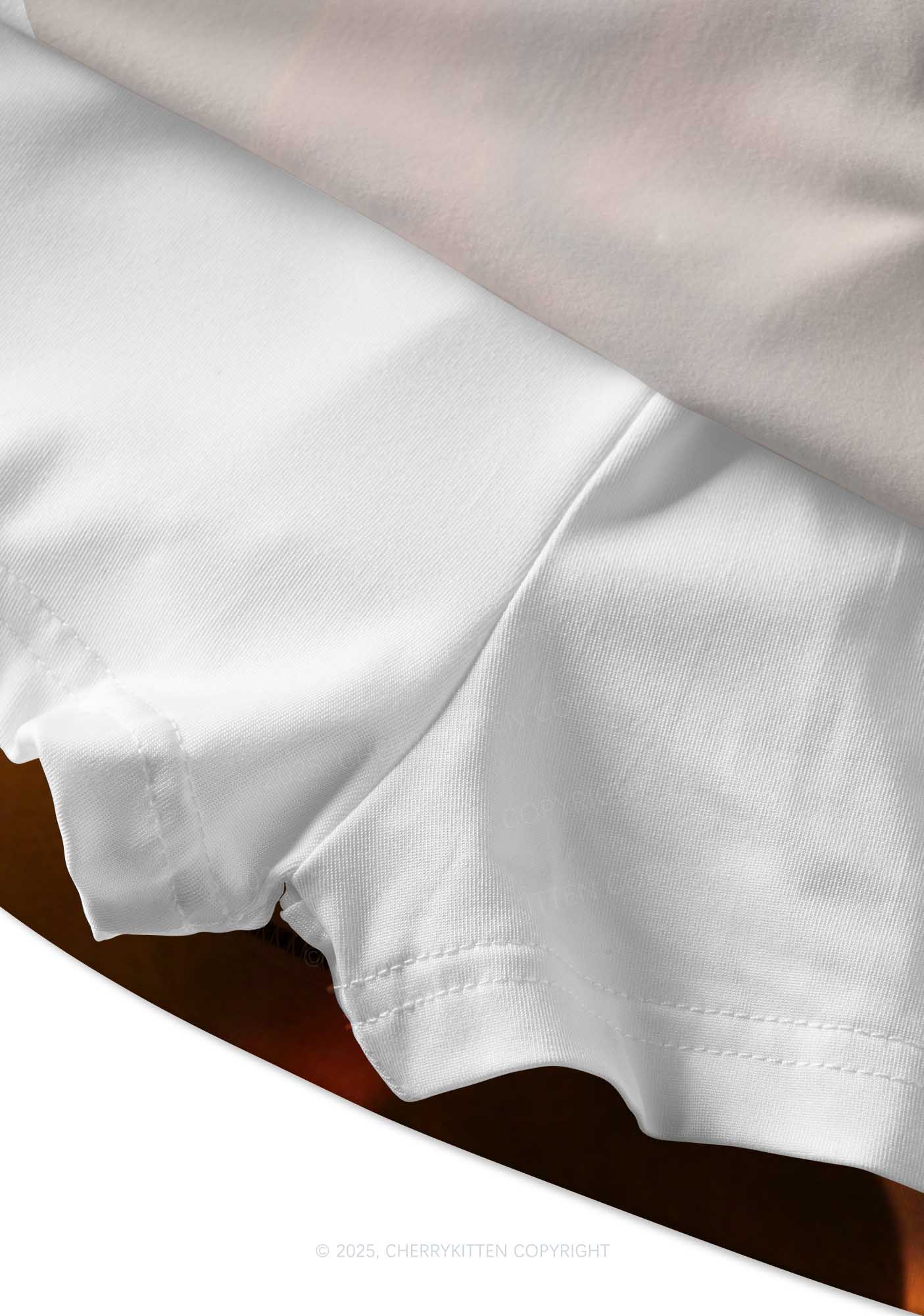 WB Glowing Eyes Y2K Print Mini Skirt Cherrykitten