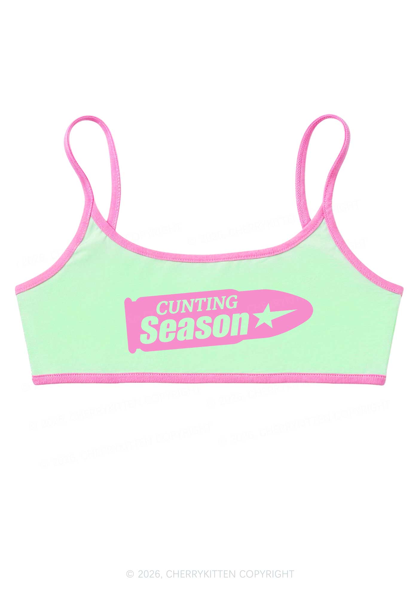 Cxxting Season Y2K Super Crop Cami Cherrykitten