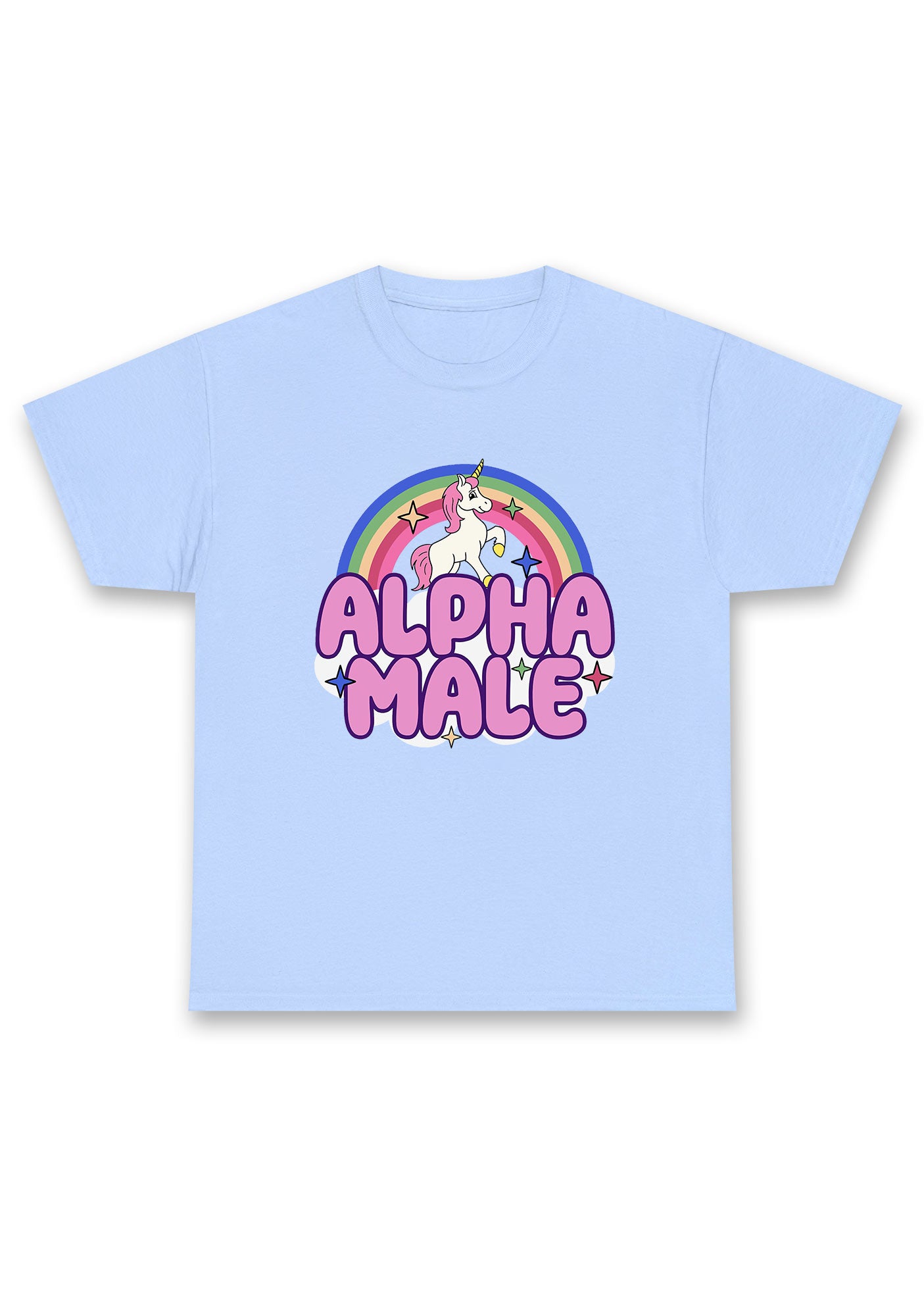 Rainbow Unicorn Alpha Male Chunky Shirt