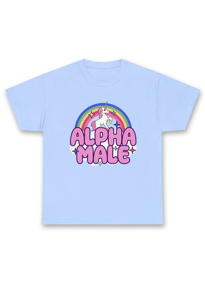 Rainbow Unicorn Alpha Male Chunky Shirt