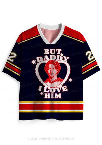 But Daddy I Love Him JL Y2K Sport Jersey Shirts Cherrykitten