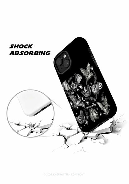 Halloween Bat Wizard Hat Y2K Phone Case Cherrykitten