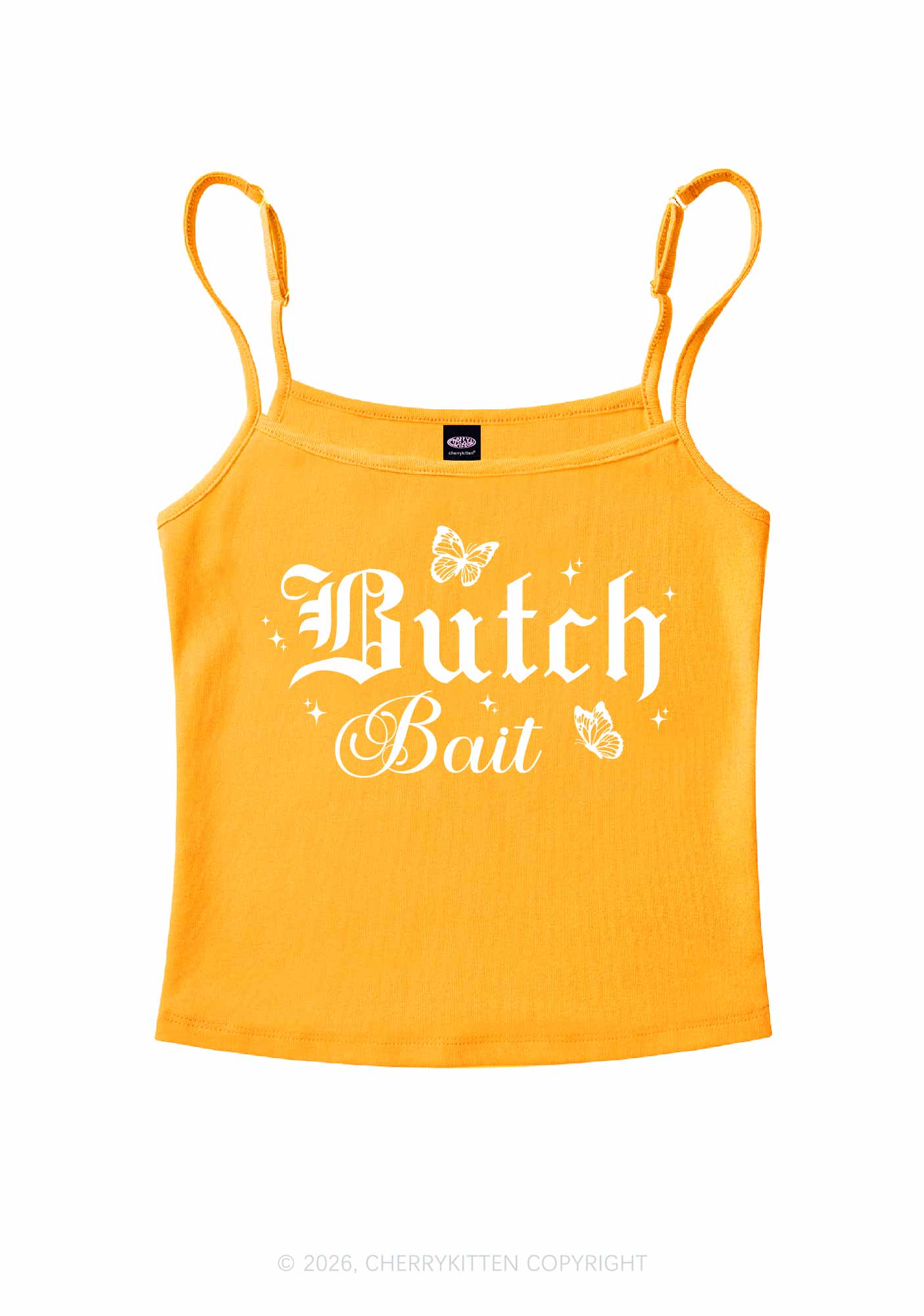 Butch Bait Pride Y2K Spaghetti Strap Cami Cherrykitten