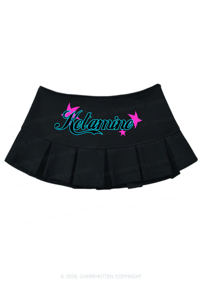 K Stars Y2K Mini Pleated Skirts Cherrykitten