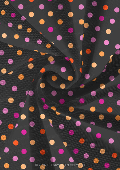 Lesbian Dots Pride Y2K Print Mini Layered Skirt Cherrykitten